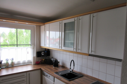 Küchenfronten nach der Erneuerung – moderne Küche